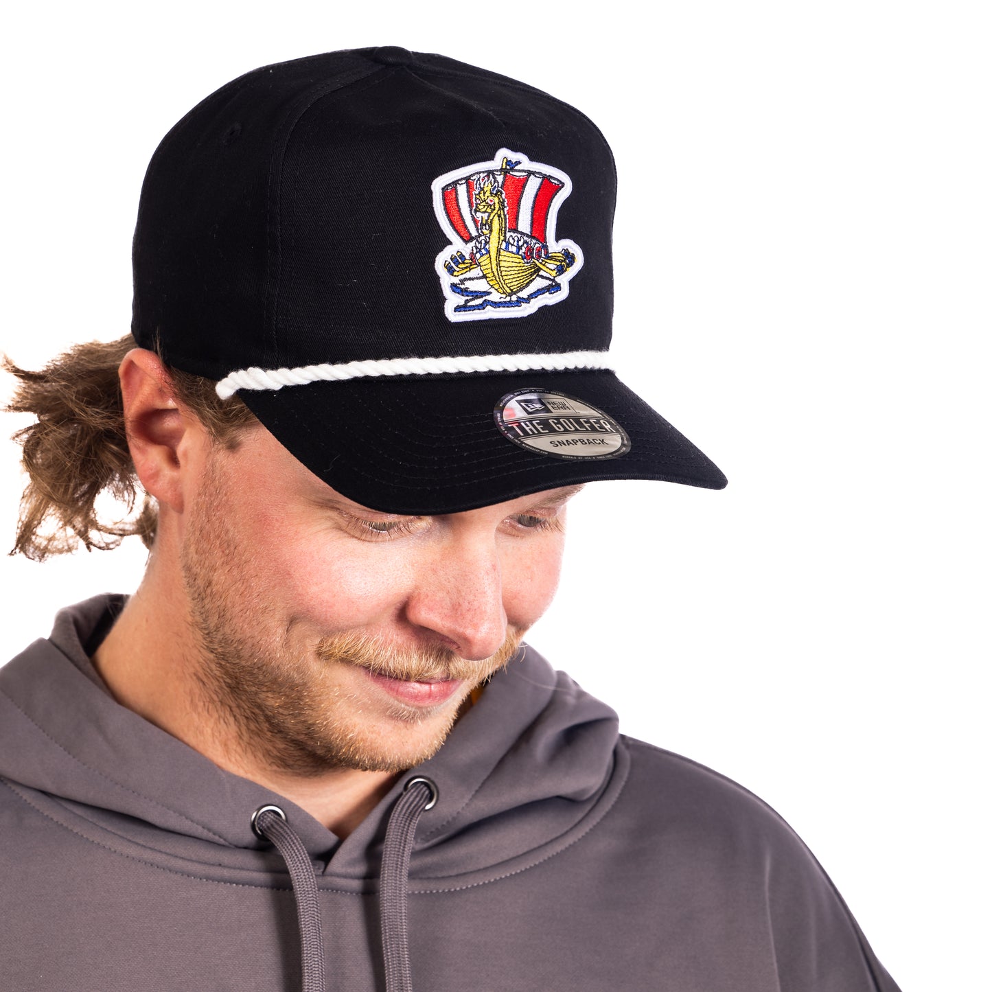 Casquette noire ''Golfer''