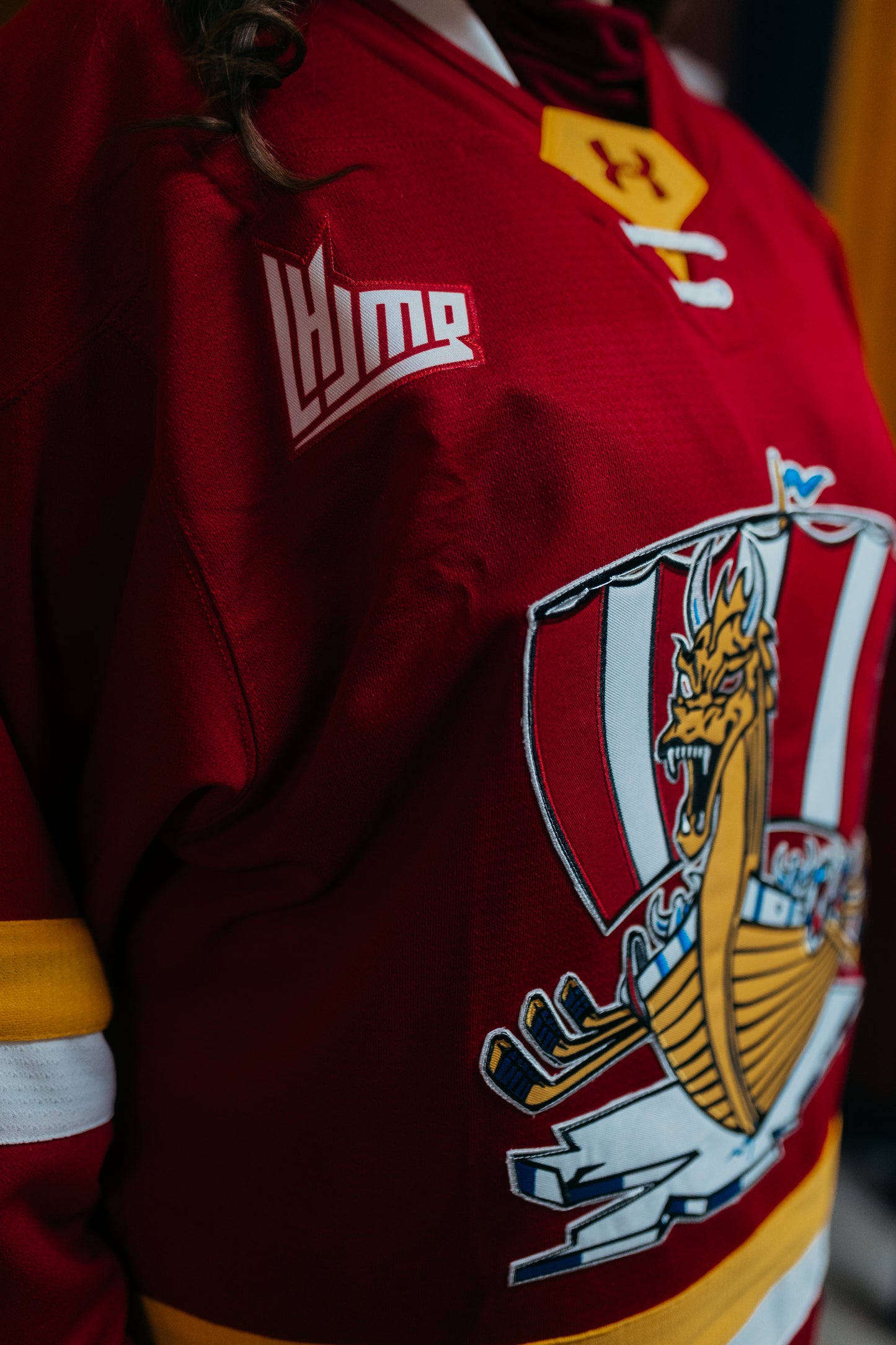 Chandail réplique adulte rouge 2025-2026