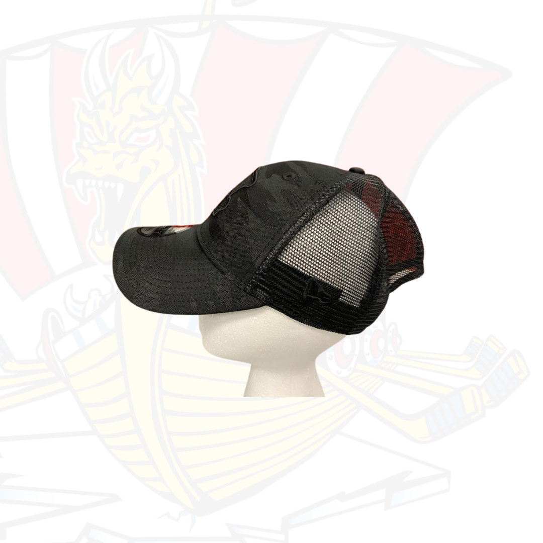 Casquette camo dos en maille