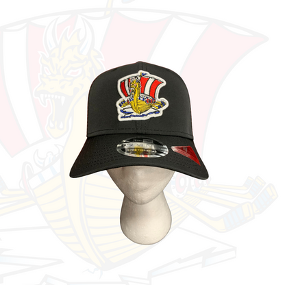 Casquette noire dos en maille