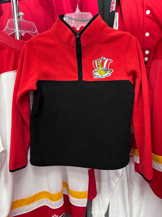 Polar rouge et noir enfant