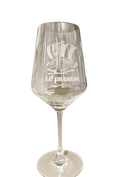 Verre à vin disponible en boutique seulement